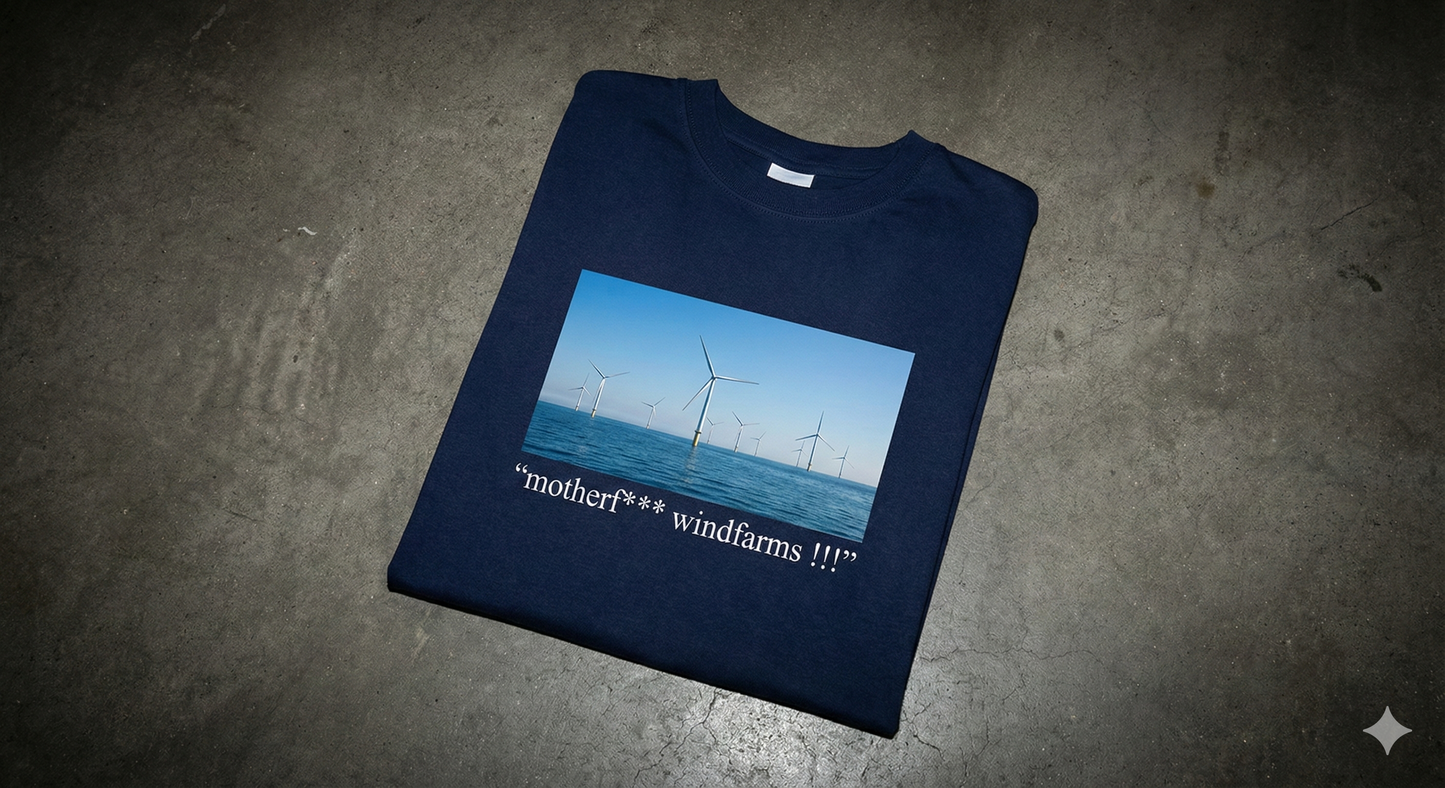 The "YES" Tee - Pro-Offshore Wind Graphic T-Shirt | WinDefy